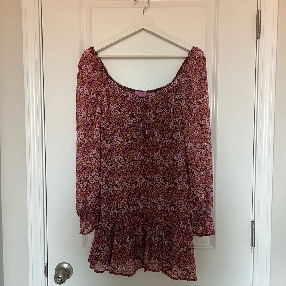 Floral Long Sleeve Dress